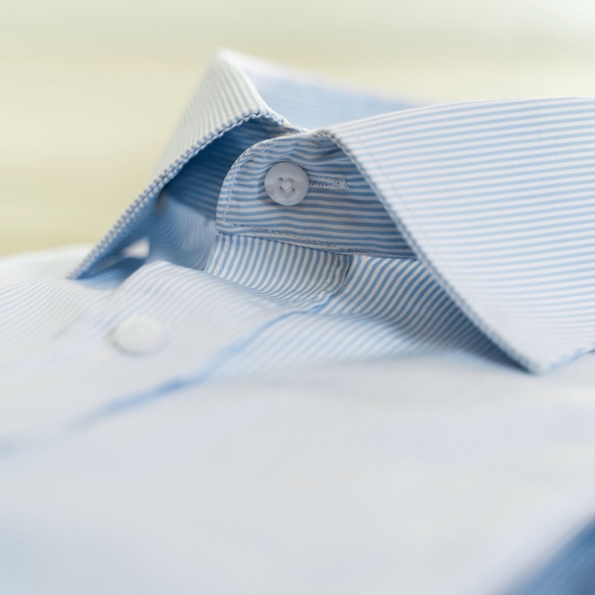 Chemise rayee top bleue
